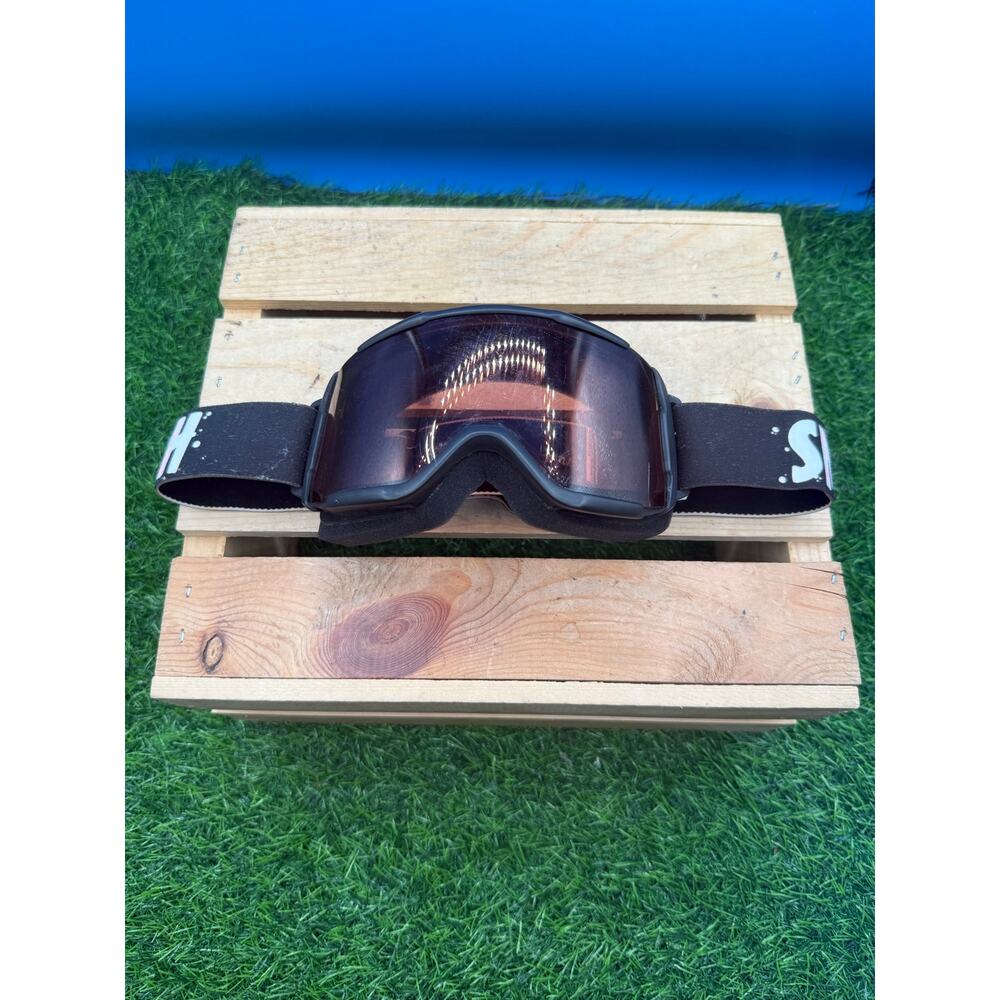 Smith Optics Goggles - Black Strap/ Rose Tinted Lens - Jul 2015 - SKU DD2EBK16
